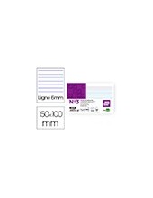 FICHA RAYADA N.3 100X150 PAQUETE 100 2