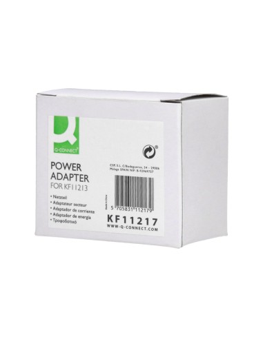 ADAPTADOR Q-CON.PARA MODELO KF11213 100 100-240V 50/60HZ 0.2A ADAPTADOR Q-CON.PARA MODELO KF11213 100 100-240V 50/60HZ 0.2A