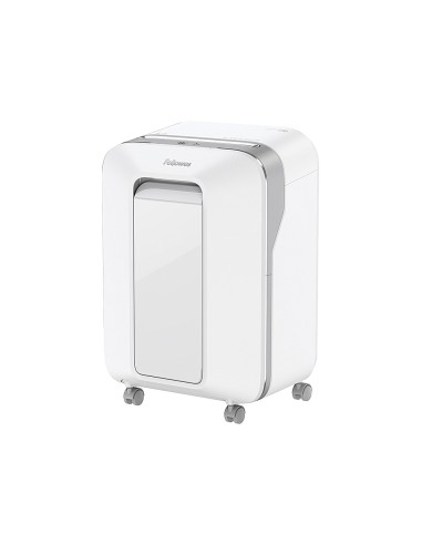 DESTRUCTORA FELLOWES LX201 15 H P5 CLIPS GRAPAS TARJETAS 23L BLANCA