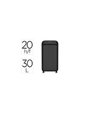 DESTRUCTORA FELLOWES LX221 CORTE 20H P5 CLIPS GRAPAS TARJETAS 30L NG. 2