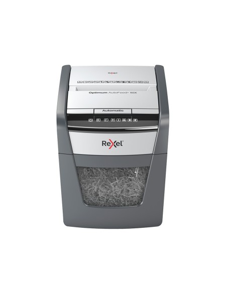 DESTRUCTORA DOC.REXEL OPTIMUM AUTOFEED+ 50X EU 50H. GRAPAS CLIPS DESTRUCTORA DOC.REXEL OPTIMUM AUTOFEED+ 50X EU 50H. GRAPAS CLIPS