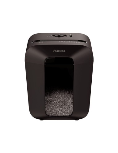 DESTRUCTORA FELLOWES LX-41 8H P4 GRAPAS CLIPS TARJETA PAPELERA 17 L