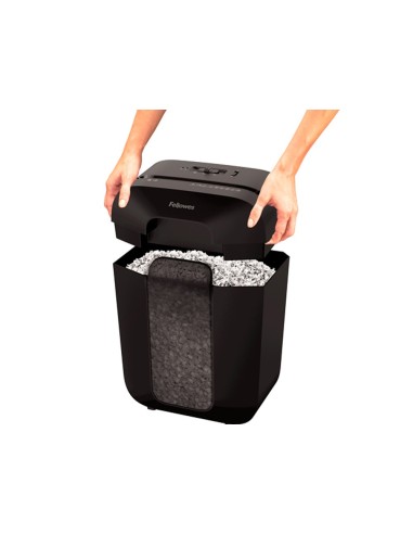 DESTRUCTORA FELLOWES LX-41 8H P4 GRAPAS CLIPS TARJETA PAPELERA 17 L