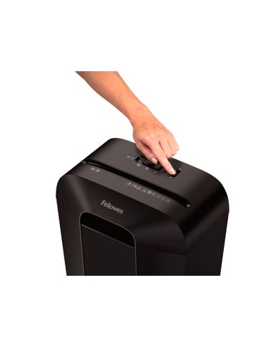 DESTRUCTORA FELLOWES LX-41 8H P4 GRAPAS CLIPS TARJETA PAPELERA 17 L