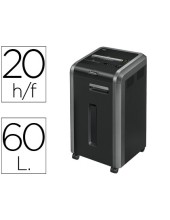 DESTRUCTORA DOC.FELLOWES 225Ci CAP.CORTE 20 H DESTRUYE GRAPAS CLIPS C