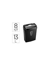 DESTRUCTORA Q-CON.KF15545 CORTE 8 H DESTRUYE GRAPAS CLIPS CD TARJETAS 2