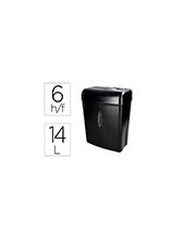 DESTRUCTORA Q-CON.KF15543 CORTE 6 H DESTRUYE GRAPAS CLIPS TARJETAS 2
