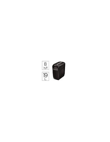 DESTRUCTORA FELLOWES 60 CS CORTE 10H.DESTRUYE CLIPS Y GRAPAS