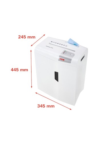 DESTRUCTORA HSM SHREDSTAR X10 CORTE 10H PART.GRAPAS CLIPS CD TATJ.