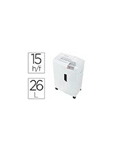 DESTRUCTORA HSM SHREDSTAR X15 CORTE 15 H PART.GRAPAS CLIPS CD TARJ 2