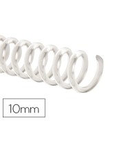 ESPIRAL PLASTICO Q-CON.TRANSPARENTE 32 5:1 10MM 1,8MM C.100 UDS.