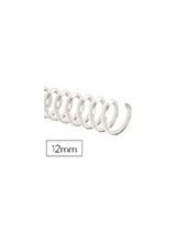 ESPIRAL PLASTICO Q-CON.TRANSPARENTE 32 5:1 12MM 1,8MM C.100 UDS. 2