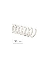 ESPIRAL PLASTICO Q-CON.TRANSPARENTE 32 5:1 16MM 2MM C.100 UDS. 2