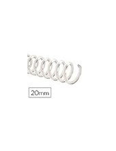 ESPIRAL PLASTICO Q-CON.TRANSPARENTE 32 5:1 20MM 2MM C.100 UDS. 2