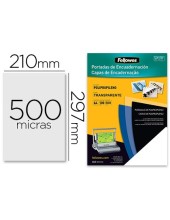 TAPA ENCUADERNACION FELLOWES A4 PP. TPTE.450 MICRAS PK.DE 100 UD.