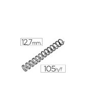 ESPIRAL WIRE 3:1 12,7 MM N.8 NEGRO CAP.105 H.CAJA 100 UDS. 2