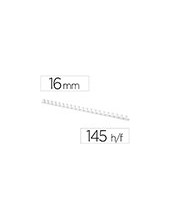 CANUTILLO Q-CON.RED.16 MM PLASTICO BLANCO CAP.145 HOJAS C.50 UDS. 2