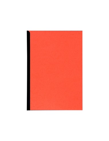 TAPA ENCUADERN Q-CON.CARTON DIN A4 ROJO SIMIL-PIEL 250 100UD**29127