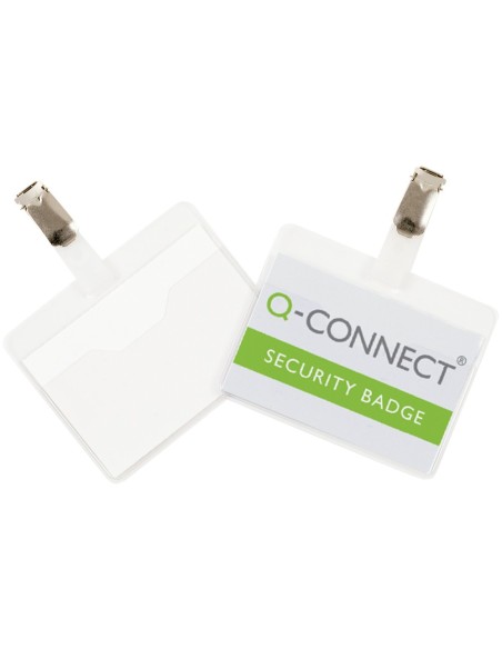 BOLSA PLASTIFICAR Q-CON.67 X 98 MM 125MC CLIP TARJETAS VISITA C.25 UD