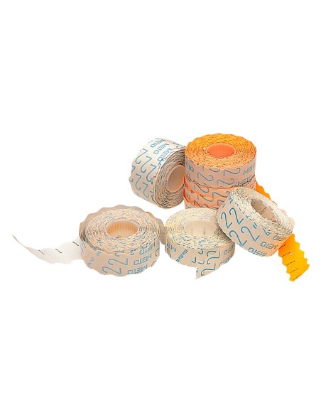 ETIQUETAS ADH. METO 9156530 ONDUL. 26X16MM PVP BL.1200UD. ETIQUETAS ADH. METO 9156530 ONDUL. 26X16MM PVP BL.1200UD.