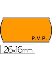 ETIQUETAS ADH. METO 9156533 ONDUL. 26X16MM PVP NJ. 1200UD.