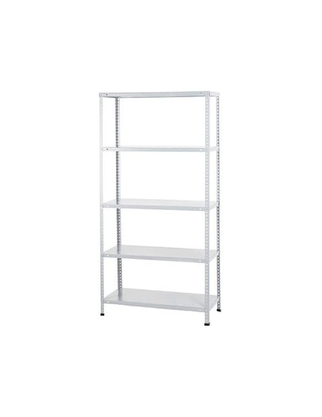 ESTANTERIA METALICA AR STORAGE 180X90X40 CM 5 ESTANTES 80 KG BL.