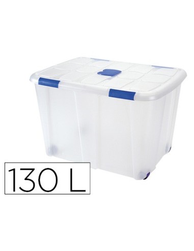 CONTENEDOR PLASTICO PLASTICFORTE 130LT.N 16 TPTE.T.480X740X540 MM