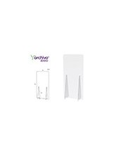 PANTALLA PROTECCION ARCHIVO 2000 PIE METACRILATO TPTE.750X1400MM 2