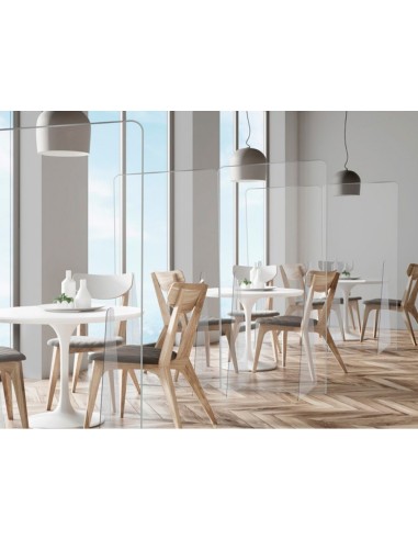 PANTALLA PROTECCION ARCHIVO 2000 PIE METACRILATO TPTE.750X1400MM