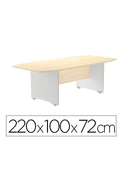MESA REUNION ROCADA MEETING 3003AB01 GRIS AL.HAYA 220X100X72CM MESA REUNION ROCADA MEETING 3003AB01 GRIS AL.HAYA 220X100X72CM