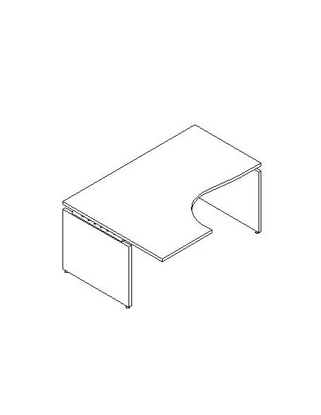 MESA ANGULAR IZQUIERDA 90º 180X120X80 S/CERES