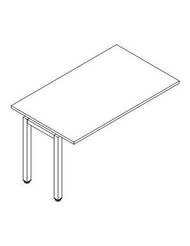 MESA PROGRESION S/ DELFOS LINEAL PATA INTERM. 117X80