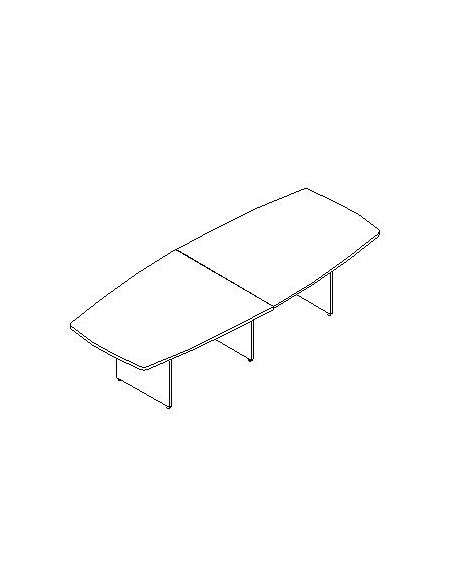 MESA JUNTAS 300x120 PATA EN H 300x120x73 S/CERES