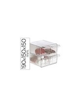 ARCHICUBO ARCHIVO 2000 4 CAJ. ORGANIZADOR MODULAR PLASTICO 190X152X15 2