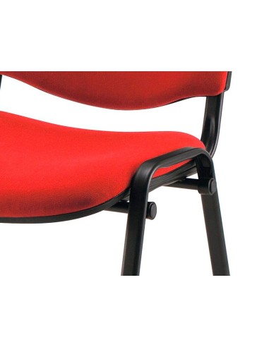 SILLA APILABLE Q-CON.BRAZOS CORTOS TAPIZADA SIN RUEDS 81 CM ALTO 47 C