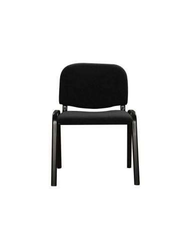 SILLA APILABLE Q-CON.BRAZOS CORTOS TAPIZADA SIN RUEDAS 81 CM ALTO 47