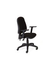 SILLA ROCADA GIRATORIA RD-911 C/ BRAZOS REGULABLES NG.