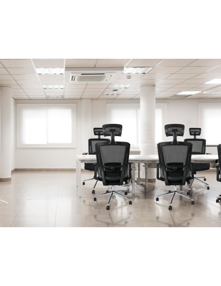 SILLA GIRATORIA Q-CON.ERGO RESPA ALTO REPOSA AJUST 1180+100X630X625MM