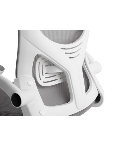 SILLA Q-CON.ERGO.PALERMO MALLA BASE NYLON AL.MAX 1300X610X600 BL.GRIS