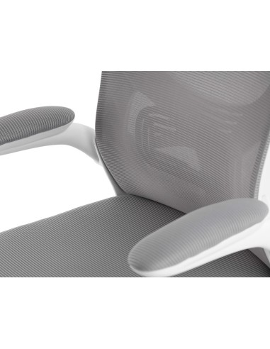 SILLA Q-CON.ERGO.PALERMO MALLA BASE NYLON AL.MAX 1300X610X600 BL.GRIS