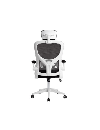 SILLA Q-CON.ERGO PALERMO MALLA BASE NYLON ALT MAX 1300X610X600 BL.NG.
