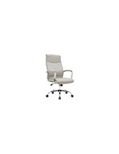 SILLA Q-CON.DIREC MODENA SIMIL PIEL B.MET.ALT MAX 1210X630X650MM GRIS 2