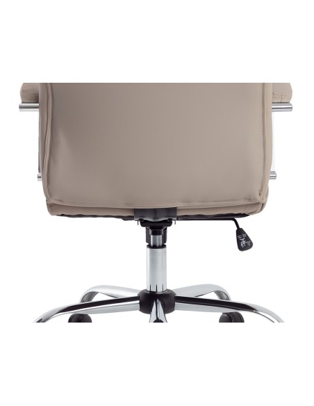 SILLA Q-CON.DIREC MODENA SIMIL PIEL B.MET.ALT MAX 1210X630X650MM GRIS