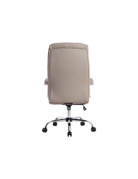 SILLA Q-CON.DIREC MODENA SIMIL PIEL B.MET.ALT MAX 1210X630X650MM GRIS