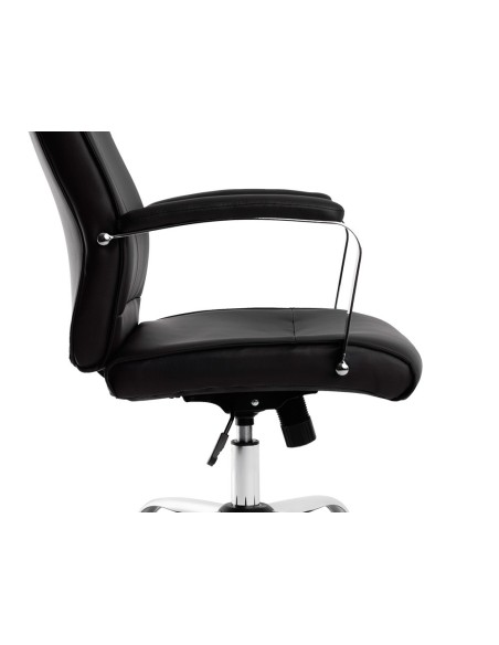 SILLA Q-CON.DIREC MODENA SIMIL PIEL B. MET.ALT MAX 1210X630X650MM NG.