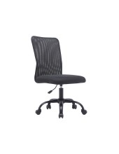 SILLA Q-CON. PARMA MALLA SIN BRAZOS ALT MAX 990X480X590 NG.