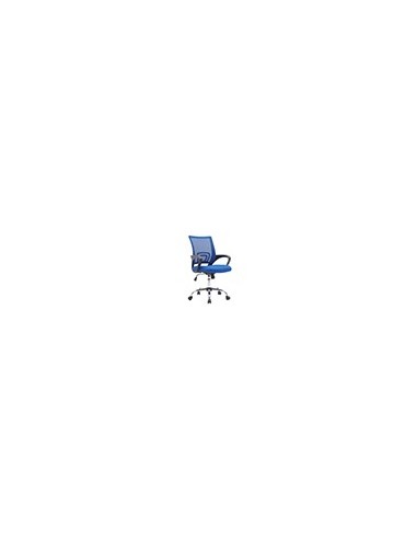 SILLA Q-CON.SIENA MALLA BASE MET.ALT MAX 1000X560X570 RUEDAS NG.AZ. SILLA Q-CON.SIENA MALLA BASE MET.ALT MAX 1000X560X570 RUEDAS NG.AZ.