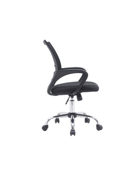 SILLA Q-CON.SIENA MALLA BASE MET.ALT MAX 1000X 560X570 NG. SILLA Q-CON.SIENA MALLA BASE MET.ALT MAX 1000X 560X570 NG.
