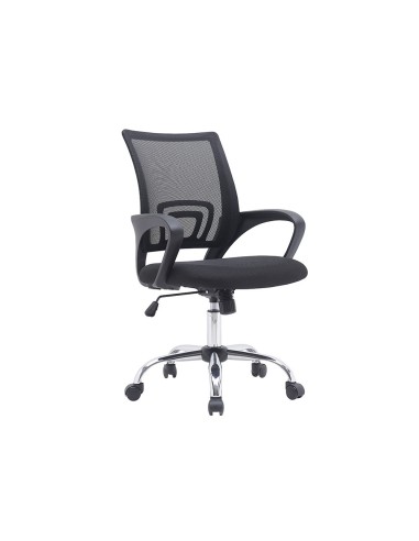 SILLA Q-CON.SIENA MALLA BASE MET.ALT MAX 1000X 560X570 NG. SILLA Q-CON.SIENA MALLA BASE MET.ALT MAX 1000X 560X570 NG.