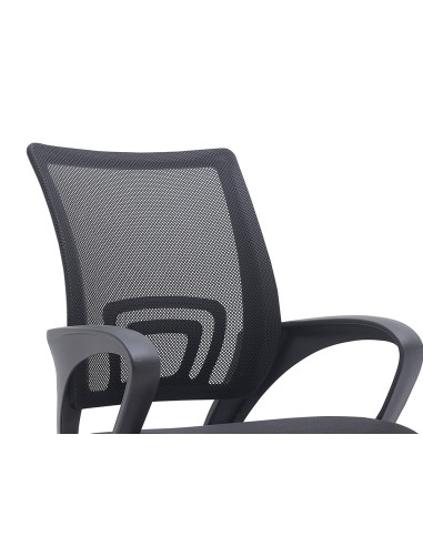SILLA Q-CON.SIENA MALLA BASE MET.ALT MAX 1000X 560X570 NG. SILLA Q-CON.SIENA MALLA BASE MET.ALT MAX 1000X 560X570 NG.